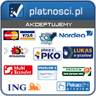 Akceptujemy bezpieczne p�atno�ci online poprzez P�atno�ci.pl
