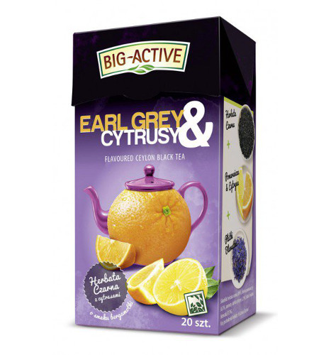 Herbata cejlońska Earl Grey & Cytrusy Big-Active