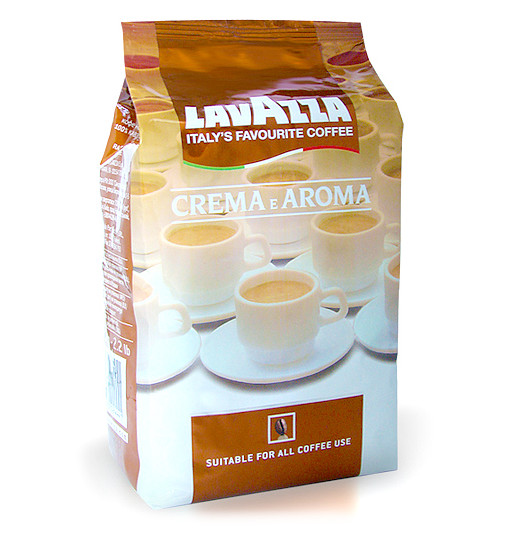Crema e Aroma - kawa ziarnista Lavazza w sklepie Raj Smakosza