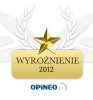 Wyr�nienie w "Rankingu Polskich e-sklep�w 2012" w kategorii "�ywno��"