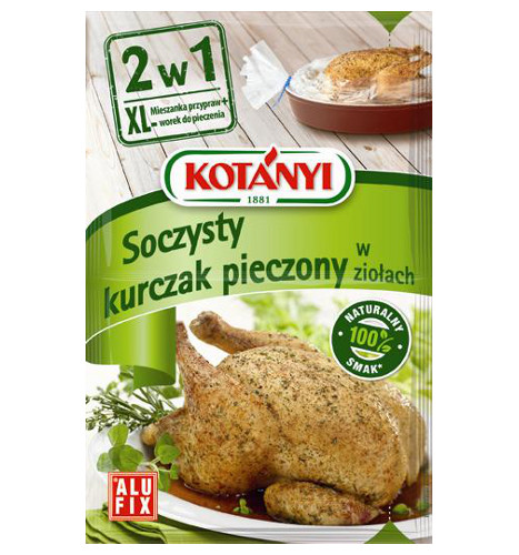 Kotanyi Soczysty kurczak pieczony w ziołach