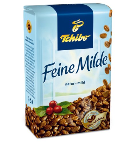 Niemiecka kawa ziarnista Tchibo Feine Milde