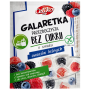 Celiko - Galaretka przezroczysta bez cukru o smaku owoców leśnych bezglutenowa - 14g