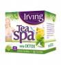 Irving Tea Spa SEA DETOX - herbata zielona aromatyzowana z dodatkiem alg morskich - 10 saszetek w kopertkach