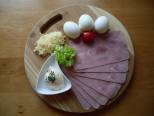 Jaja faszerowane w szynce konserwowej (wg Raj Smakosza). Składniki. Kliknij, aby powiêkszyæ