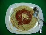 Spaghetti Bolognese czyli spaghetti po bolońsku (wg Raj Smakosza). . Kliknij, aby powiêkszyæ