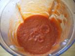 Kremowa zupa pomidorowa (wg Raj Smakosza). Warzywa po zmiksowaniu. Kliknij, aby powiĂŞkszyĂŚ